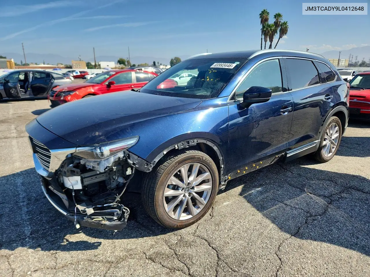 MAZDA CX-9 2020, VIN JM3TCADY9L0412648