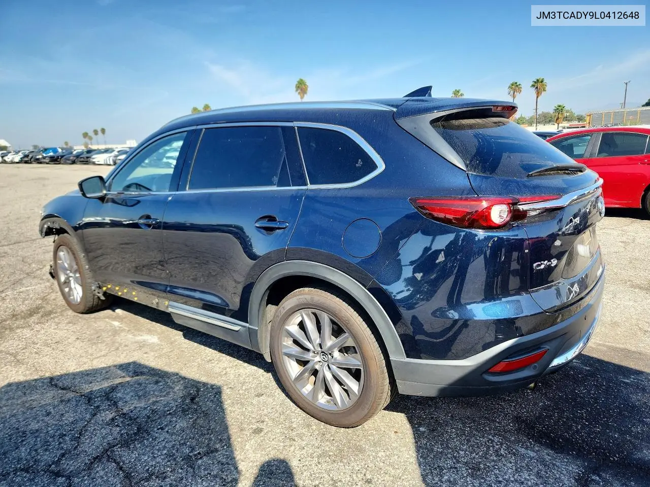 2020 MAZDA CX-9 VIN JM3TCADY9L0412648 — фото 2