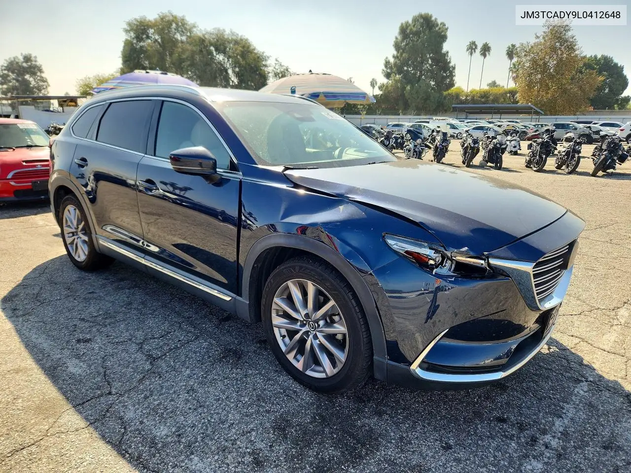 2020 MAZDA CX-9 VIN JM3TCADY9L0412648 — фото 4