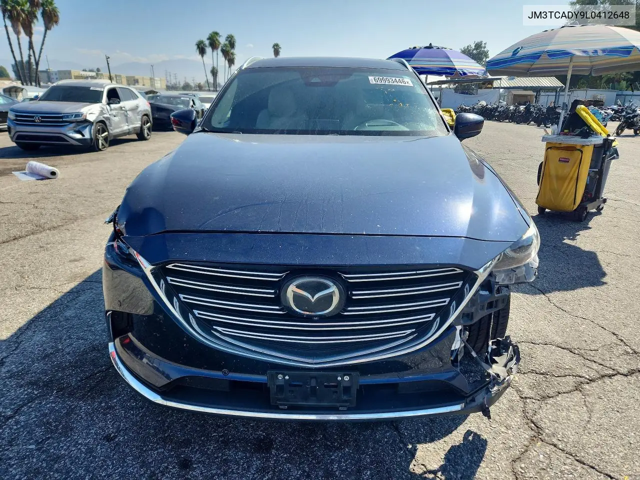 2020 MAZDA CX-9 VIN JM3TCADY9L0412648 — фото 5