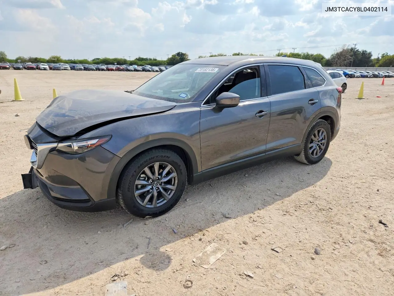 MAZDA CX-9 2020, VIN JM3TCACY8L0402114