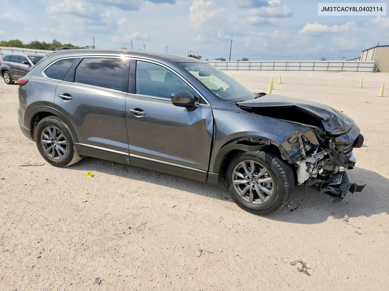 2020 MAZDA CX-9 VIN JM3TCACY8L0402114 — фото 4