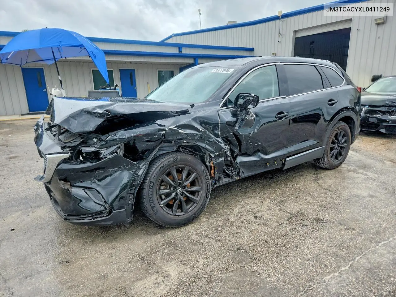 MAZDA CX-9 2020, VIN JM3TCACYXL0411249