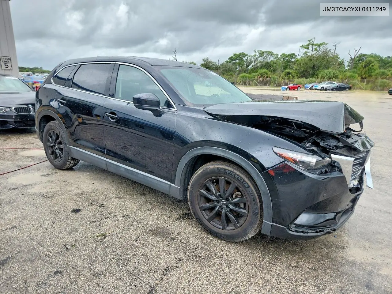 2020 MAZDA CX-9 VIN JM3TCACYXL0411249 — фото 4