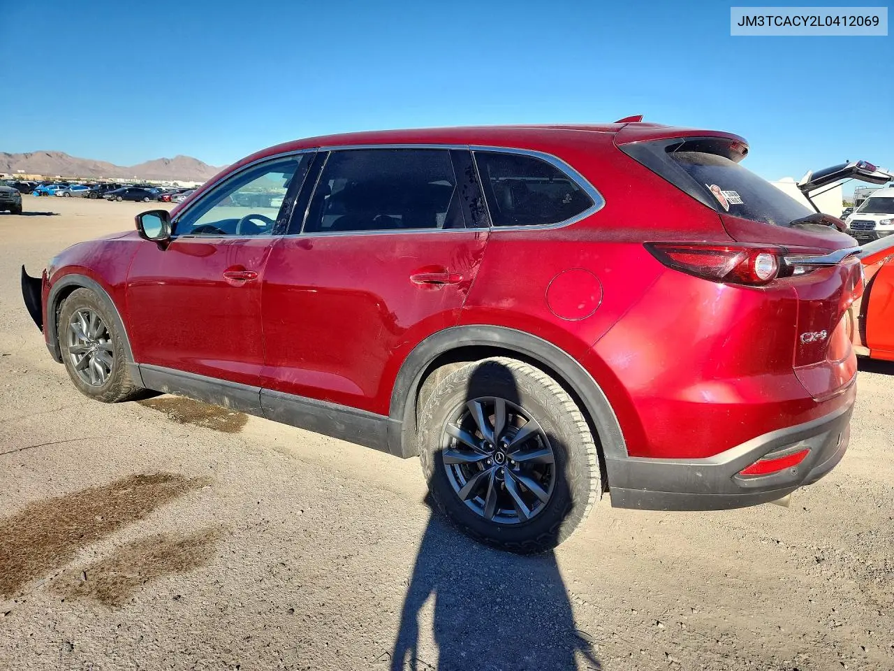 2020 MAZDA CX-9 VIN JM3TCACY2L0412069 — фото 2