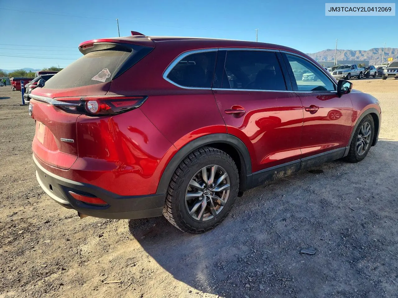 2020 MAZDA CX-9 VIN JM3TCACY2L0412069 — фото 3