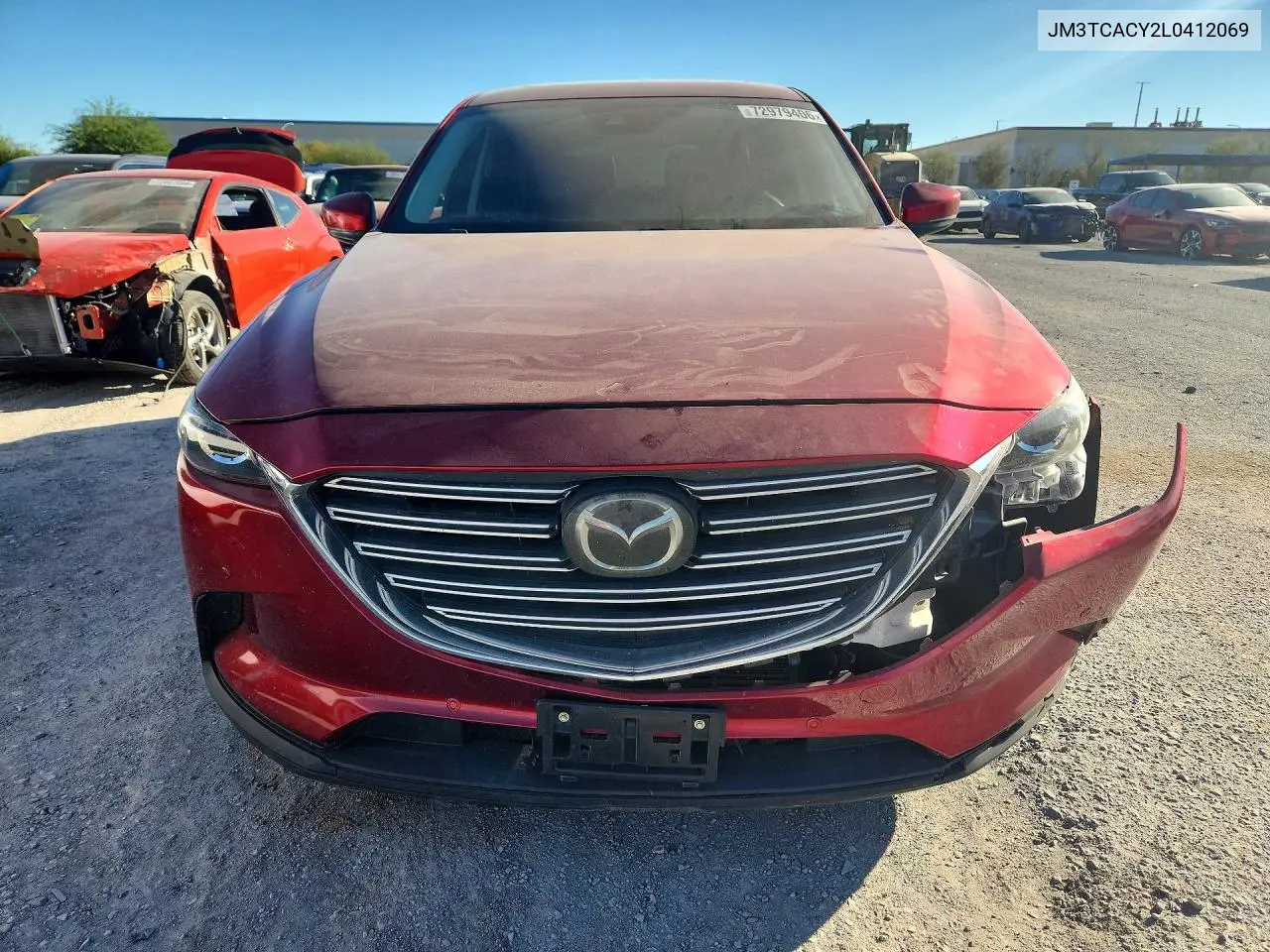 2020 MAZDA CX-9 VIN JM3TCACY2L0412069 — фото 5