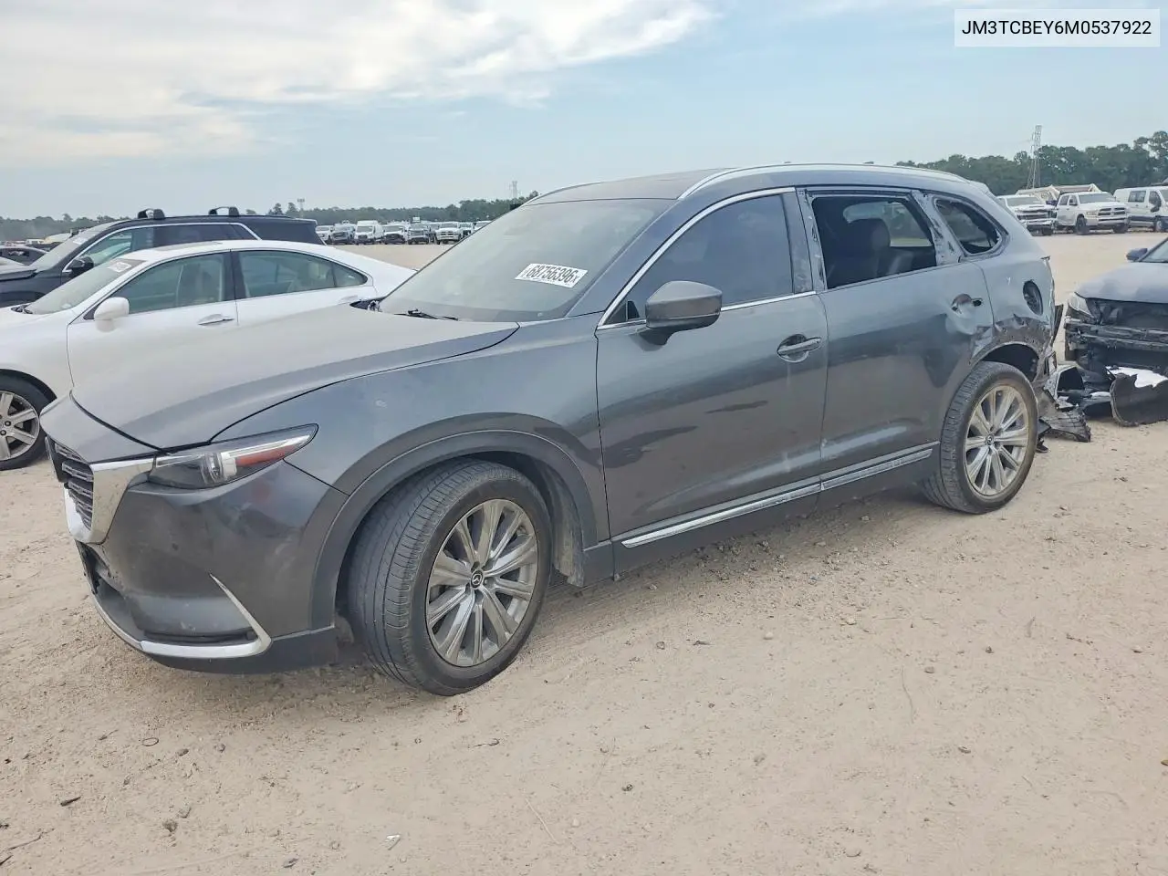 MAZDA CX-9 2021, VIN JM3TCBEY6M0537922