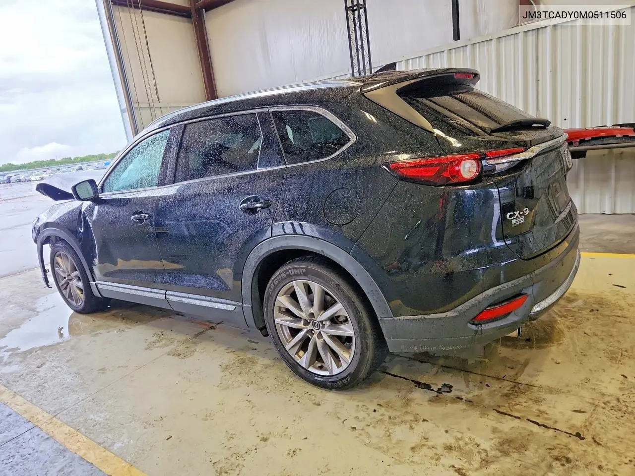 2021 MAZDA CX-9 VIN JM3TCADY0M0511506 — фото 3