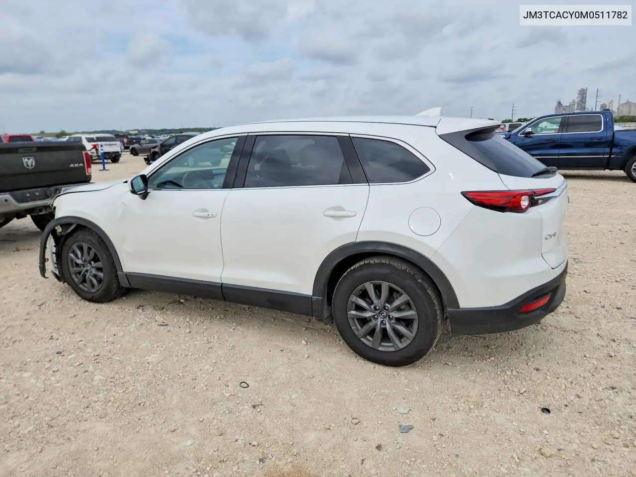 2021 MAZDA CX-9 VIN JM3TCACY0M0511782 — фото 2