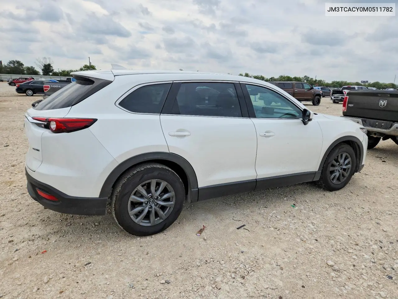 2021 MAZDA CX-9 VIN JM3TCACY0M0511782 — фото 3