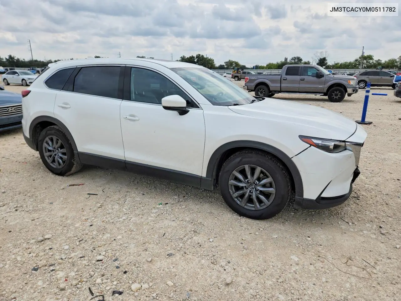 2021 MAZDA CX-9 VIN JM3TCACY0M0511782 — фото 4