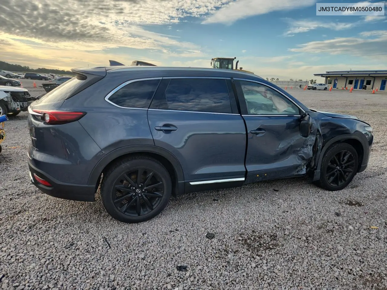 2021 MAZDA CX-9 VIN JM3TCADY8M0500480 — фото 3