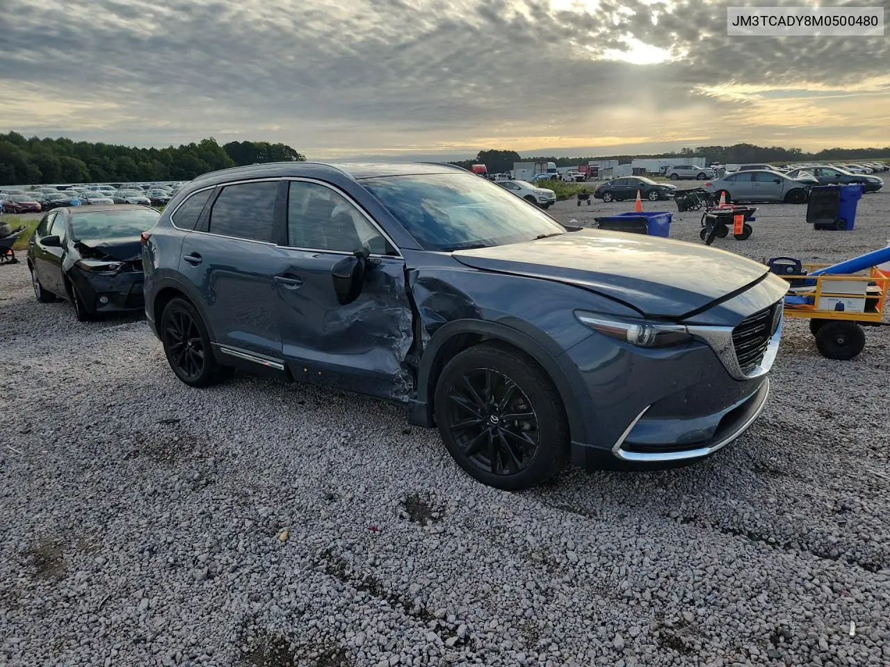 2021 MAZDA CX-9 VIN JM3TCADY8M0500480 — фото 4