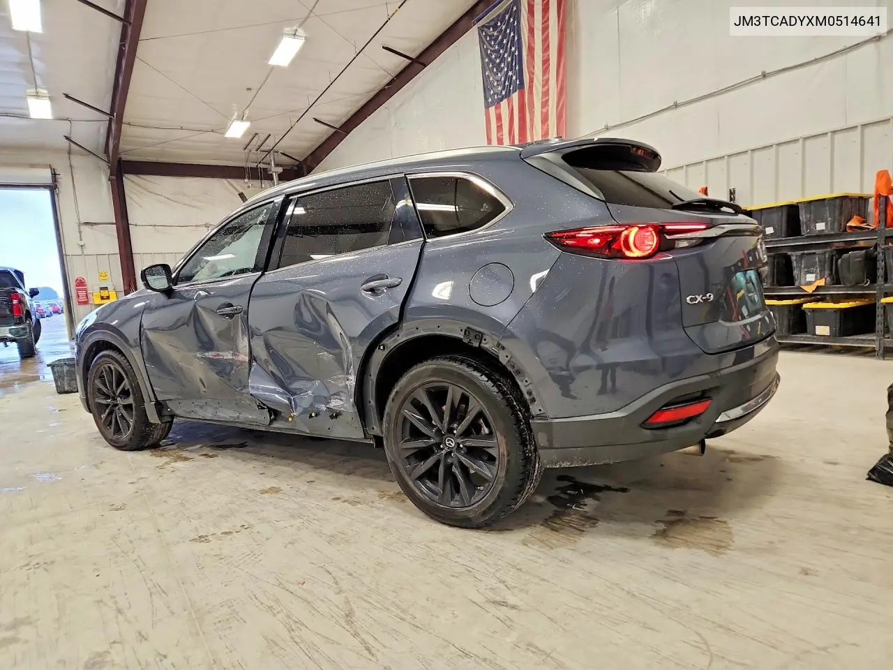 2021 MAZDA CX-9 VIN JM3TCADYXM0514641 — фото 2