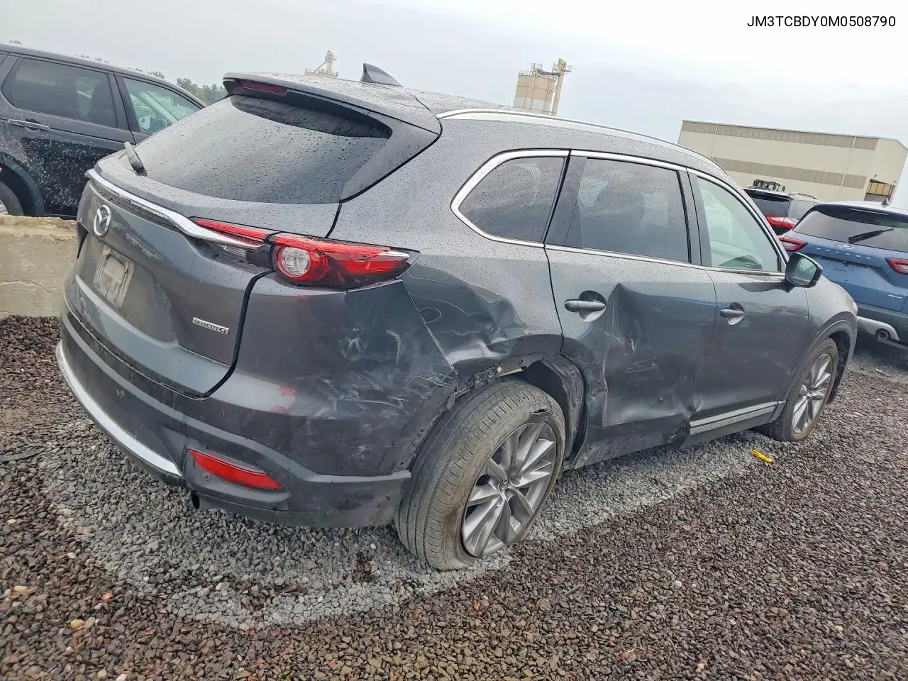2021 MAZDA CX-9 VIN JM3TCBDY0M0508790 — фото 3
