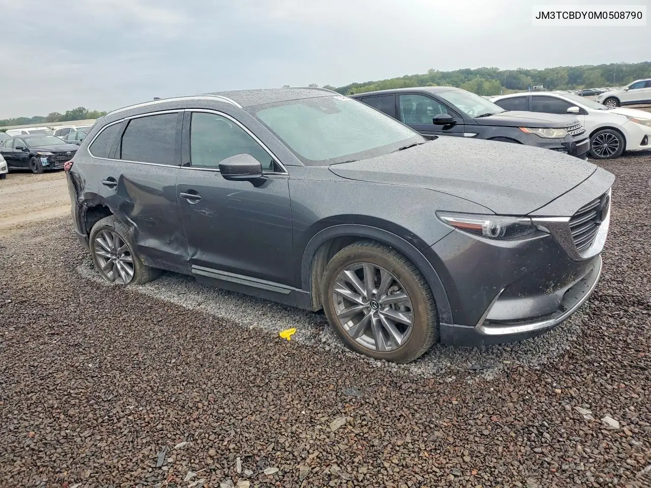 2021 MAZDA CX-9 VIN JM3TCBDY0M0508790 — фото 4