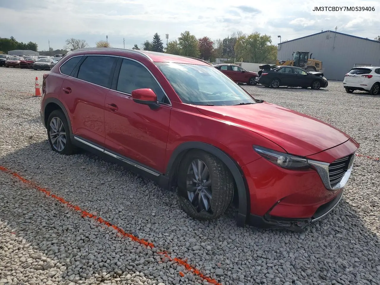 2021 MAZDA CX-9 VIN JM3TCBDY7M0539406 — фото 4