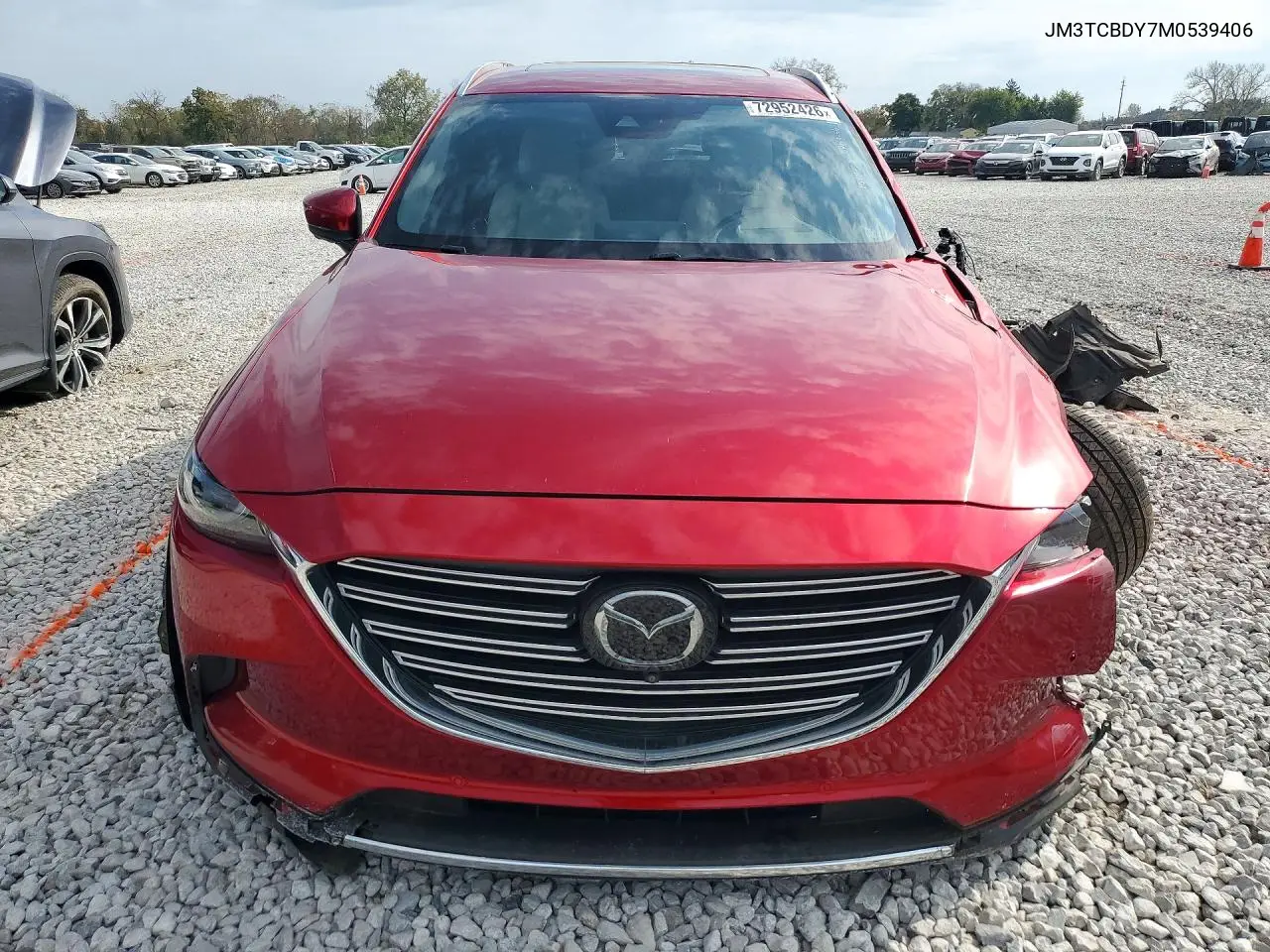 2021 MAZDA CX-9 VIN JM3TCBDY7M0539406 — фото 5