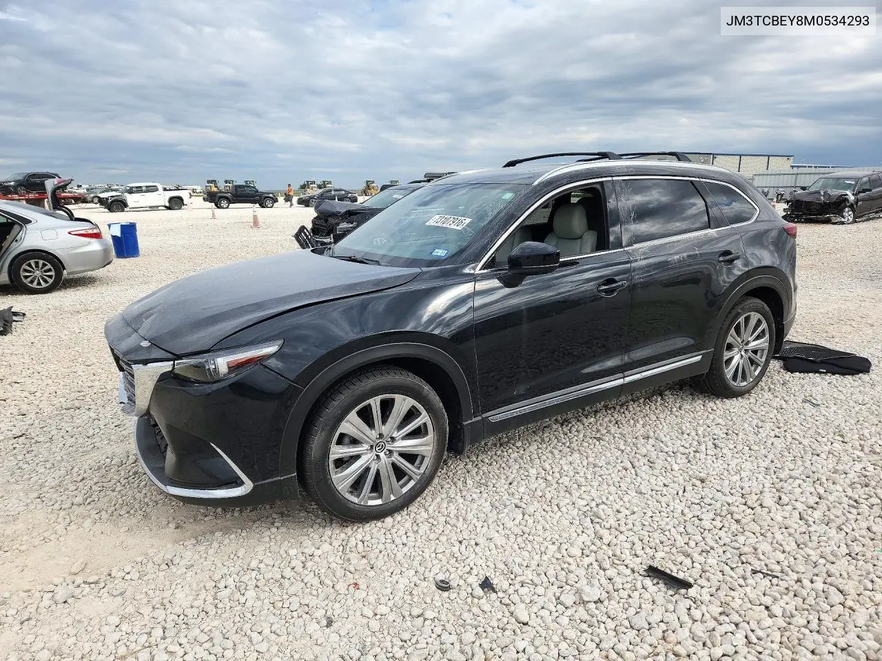 MAZDA CX-9 2021, VIN JM3TCBEY8M0534293