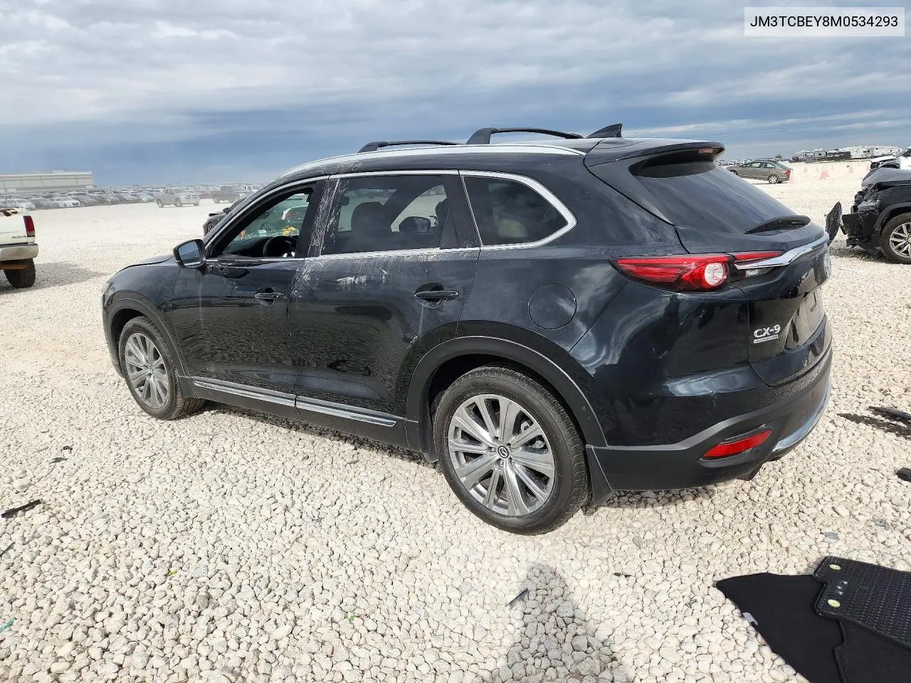 2021 MAZDA CX-9 VIN JM3TCBEY8M0534293 — фото 2