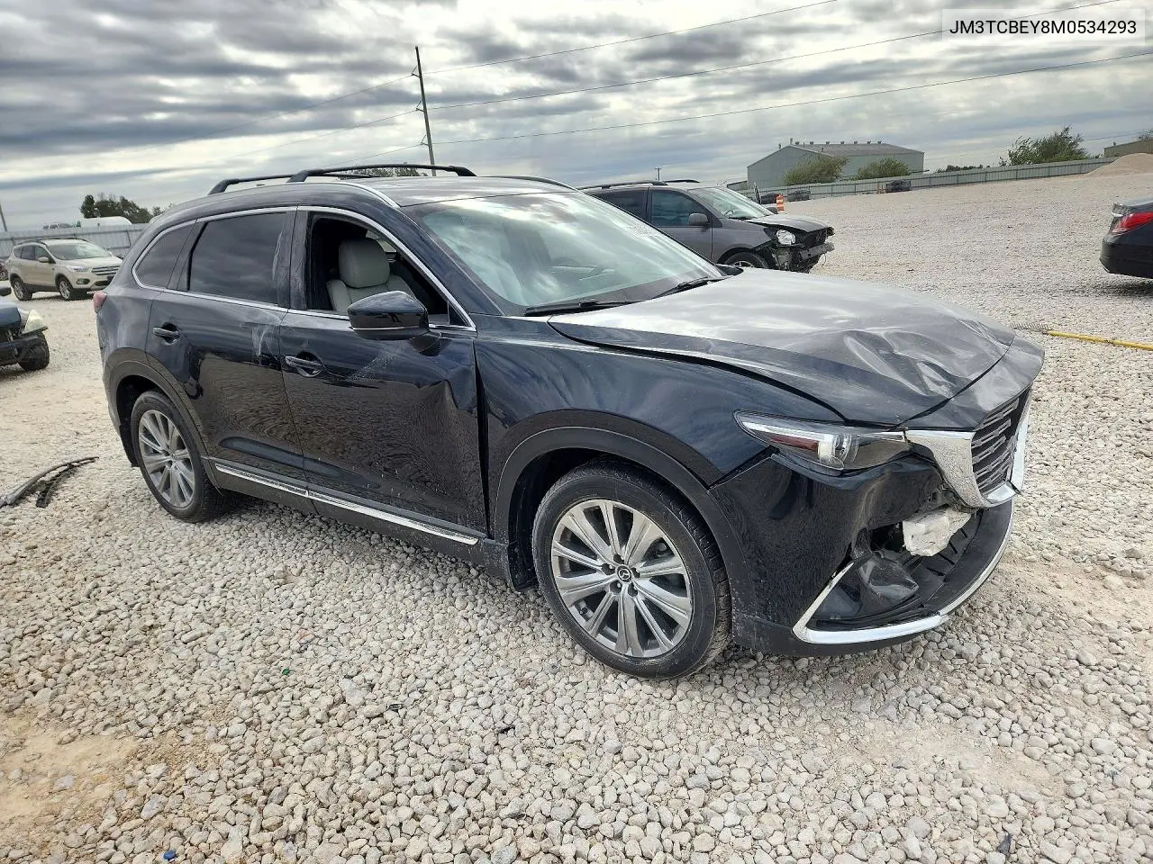 2021 MAZDA CX-9 VIN JM3TCBEY8M0534293 — фото 4