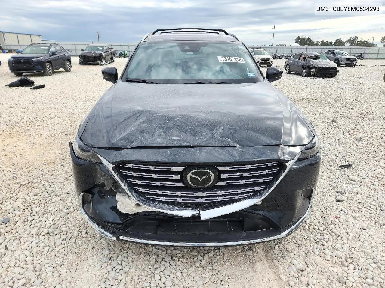 2021 MAZDA CX-9 VIN JM3TCBEY8M0534293 — фото 5