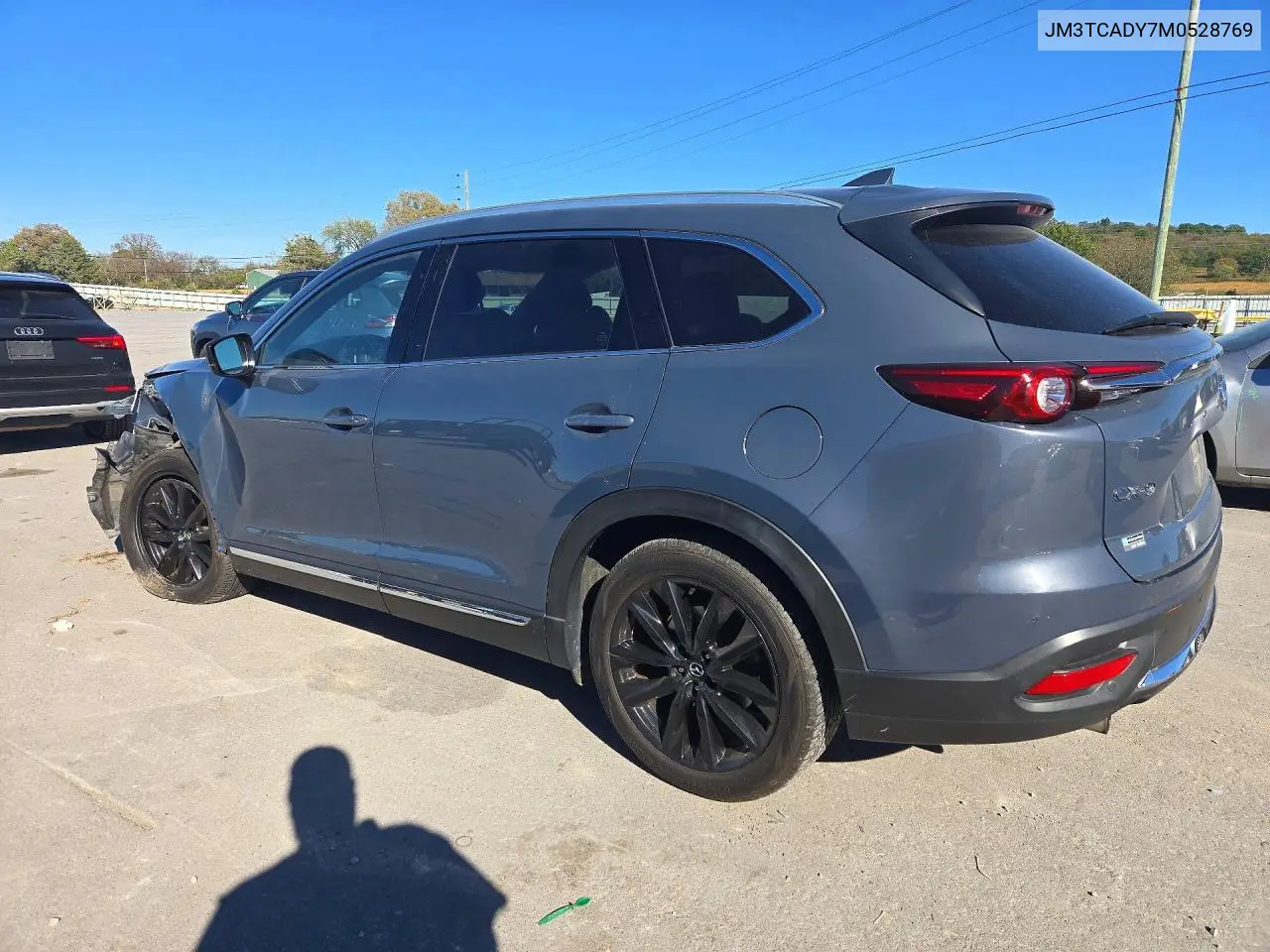 2021 MAZDA CX-9 VIN JM3TCADY7M0528769 — фото 2