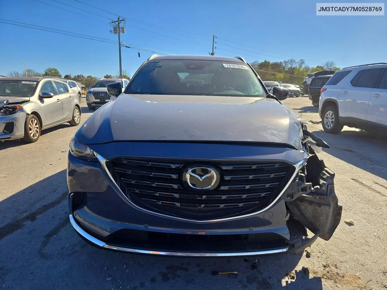 2021 MAZDA CX-9 VIN JM3TCADY7M0528769 — фото 5