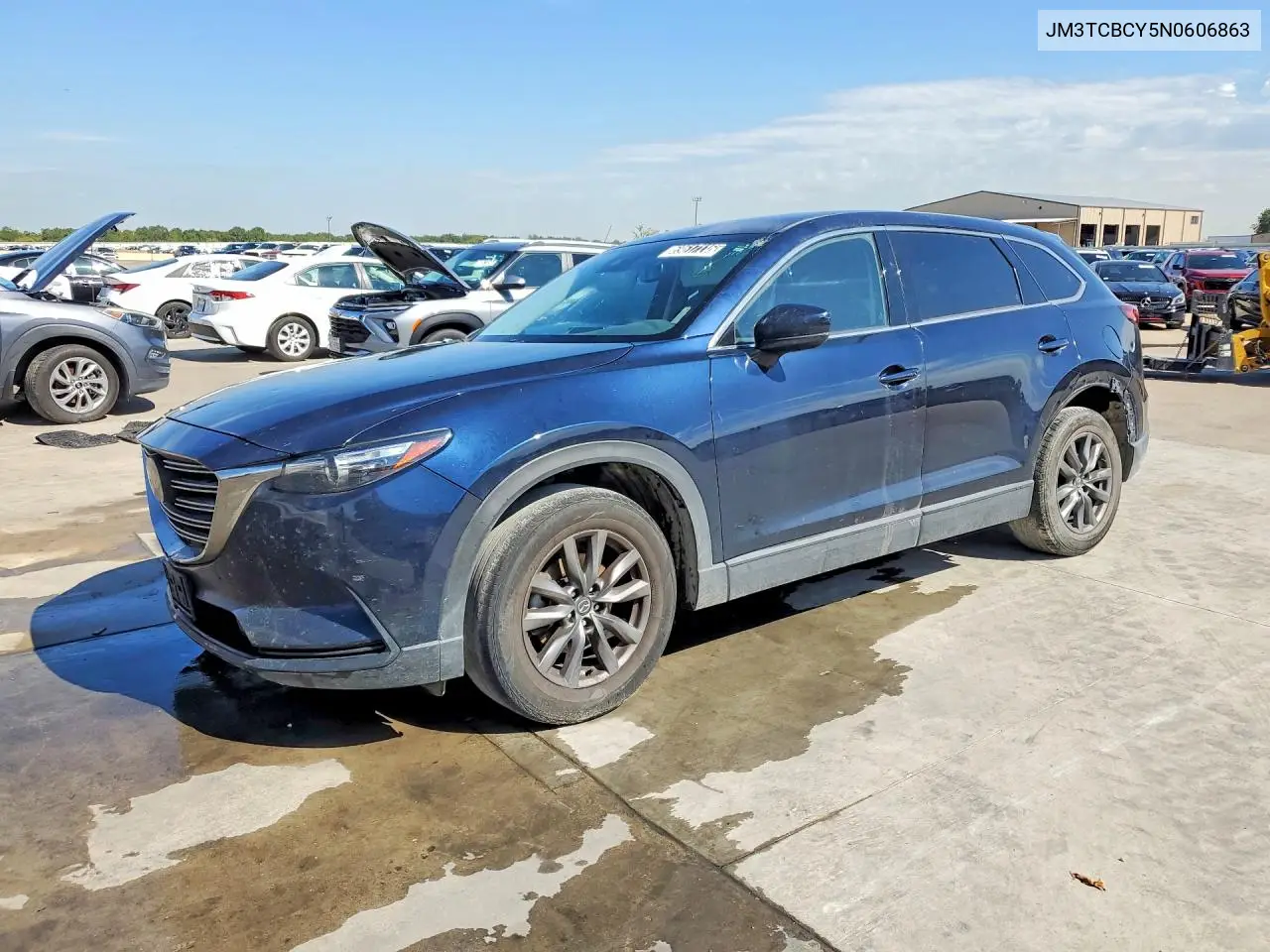 MAZDA CX-9 2022, VIN JM3TCBCY5N0606863