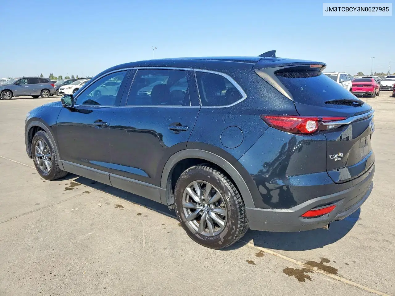 2022 MAZDA CX-9 VIN JM3TCBCY3N0627985 — фото 2