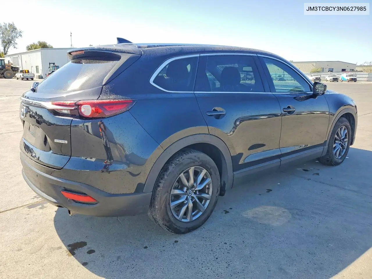 2022 MAZDA CX-9 VIN JM3TCBCY3N0627985 — фото 3