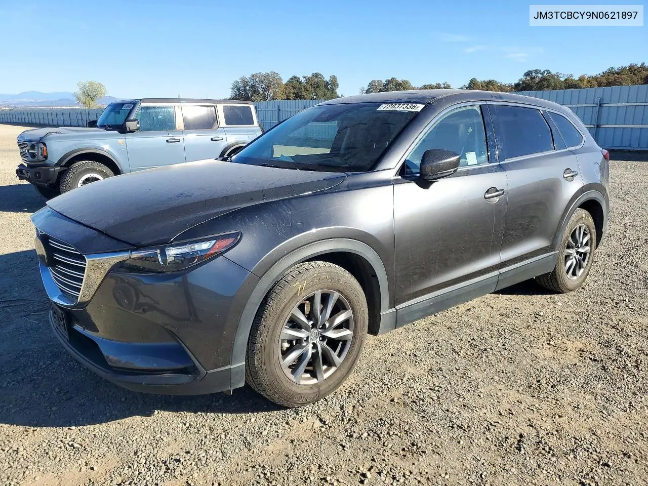MAZDA CX-9 2022, VIN JM3TCBCY9N0621897