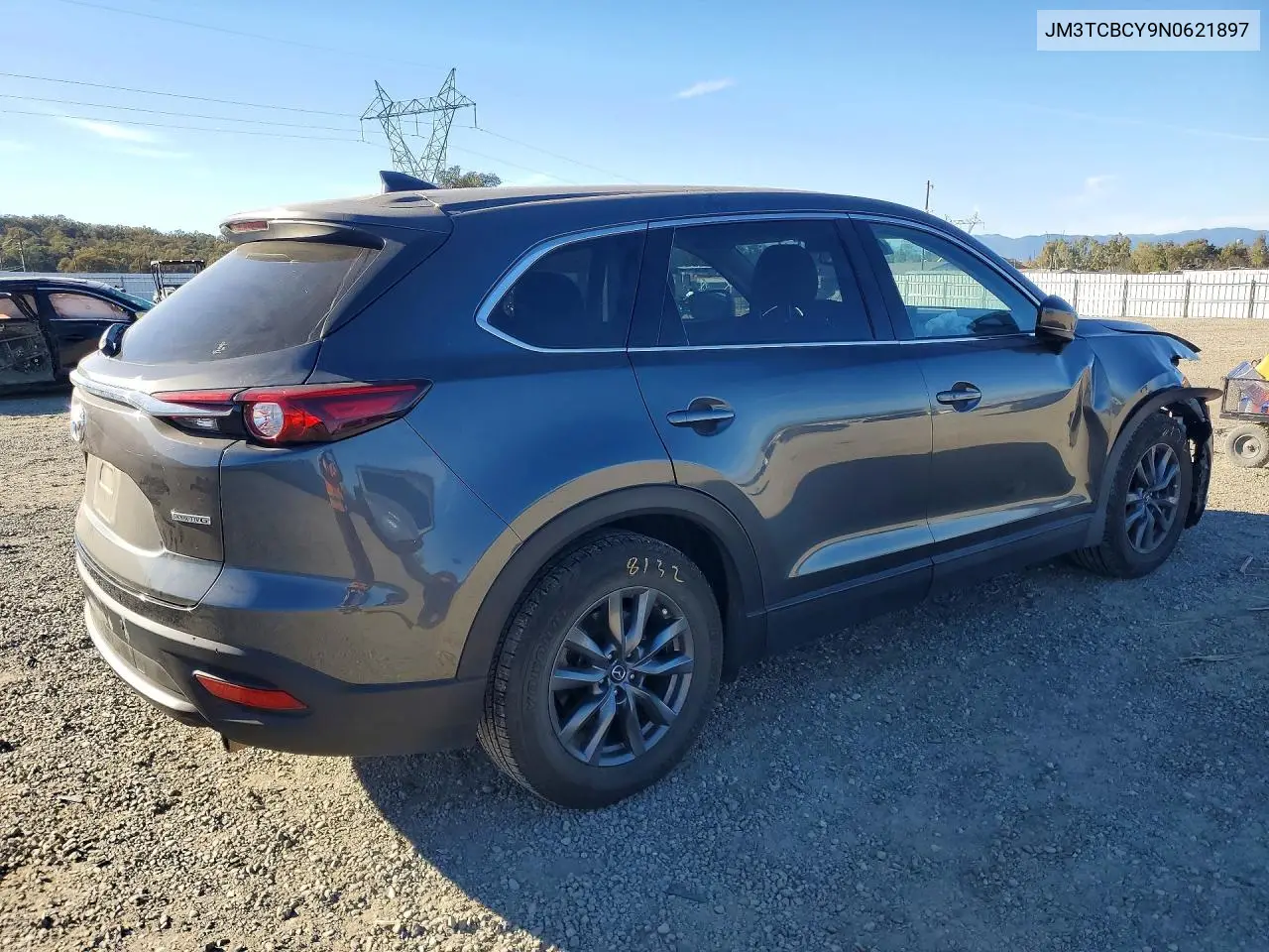 2022 MAZDA CX-9 VIN JM3TCBCY9N0621897 — фото 3