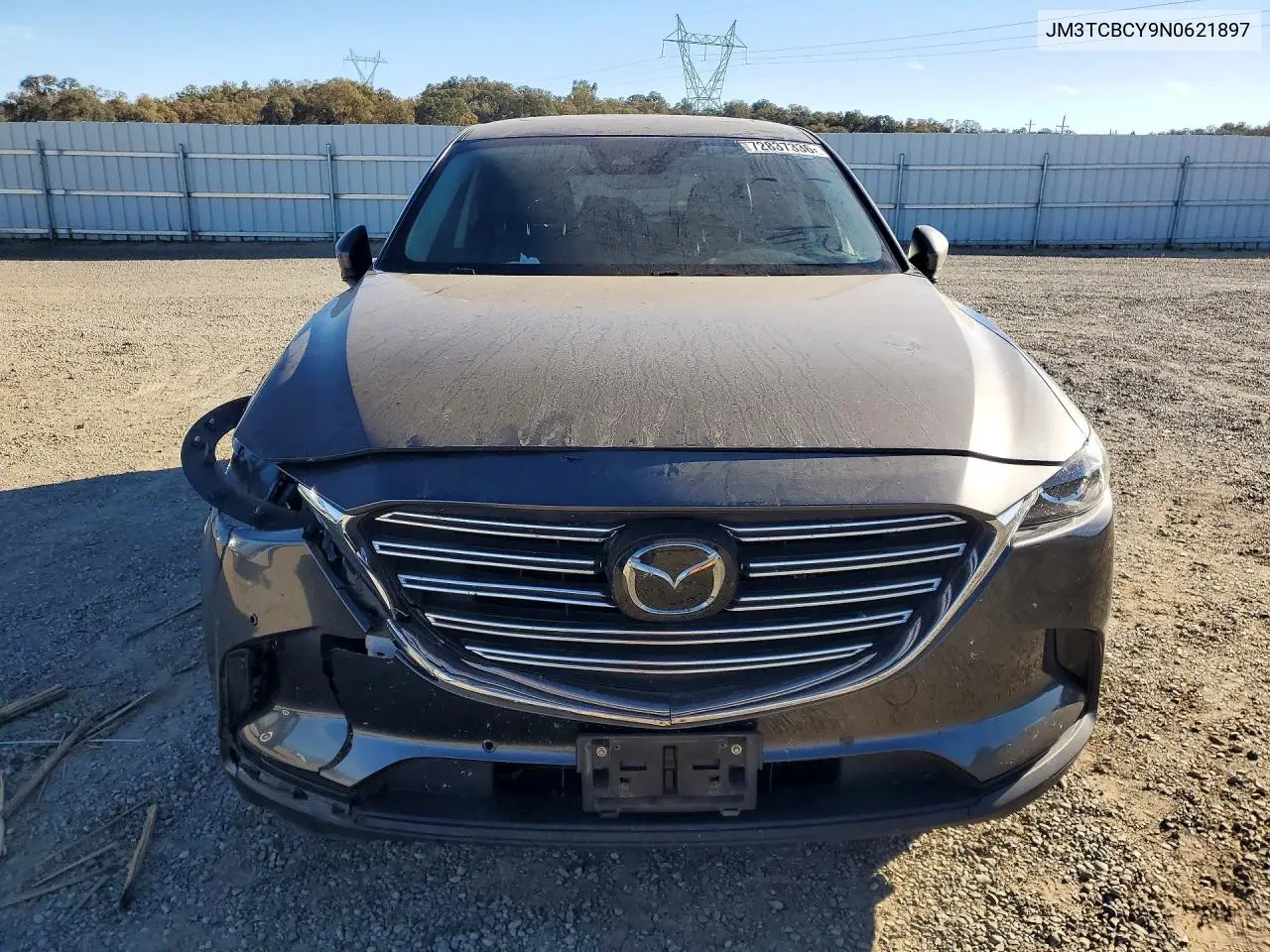 2022 MAZDA CX-9 VIN JM3TCBCY9N0621897 — фото 5