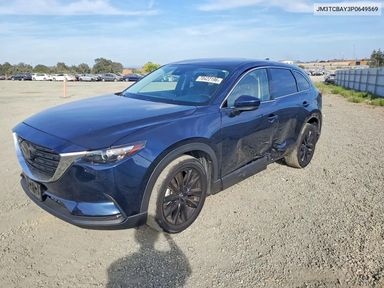 MAZDA CX-9 2023, VIN JM3TCBAY3P0649569