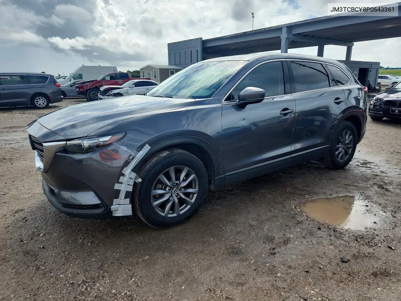 MAZDA CX-9 2023, VIN JM3TCBCY8P0643361