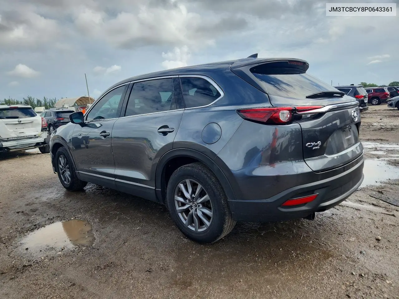 2023 MAZDA CX-9 VIN JM3TCBCY8P0643361 — фото 2