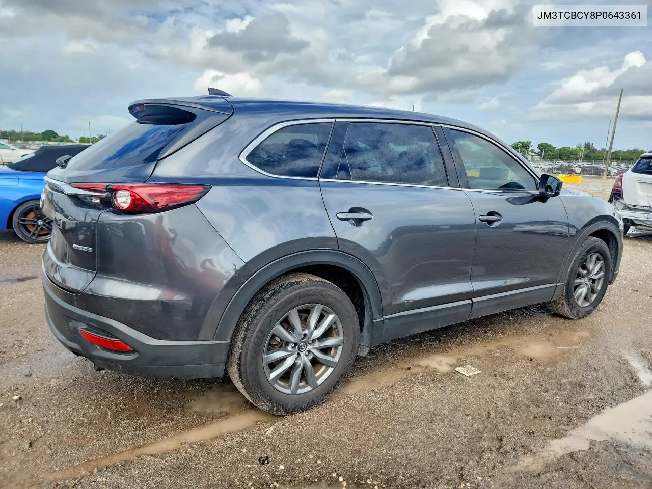 2023 MAZDA CX-9 VIN JM3TCBCY8P0643361 — фото 3