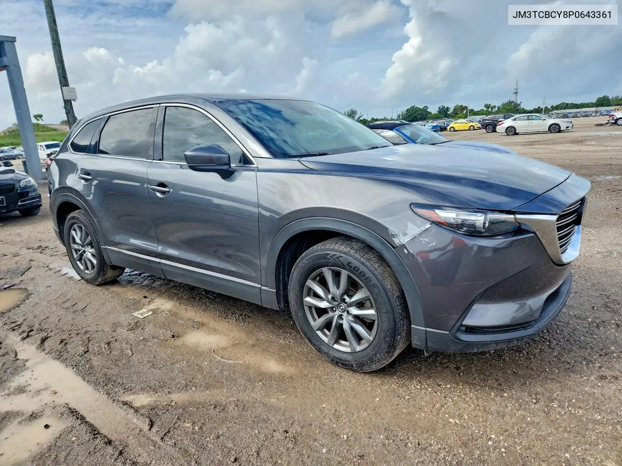 2023 MAZDA CX-9 VIN JM3TCBCY8P0643361 — фото 4