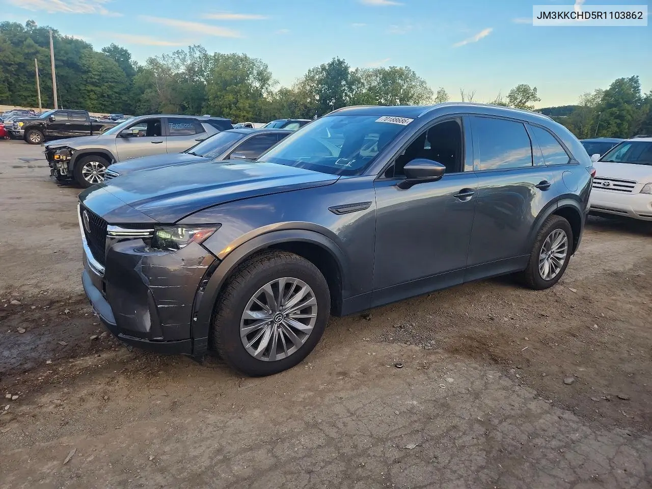MAZDA CX-90 2024, VIN JM3KKCHD5R1103862