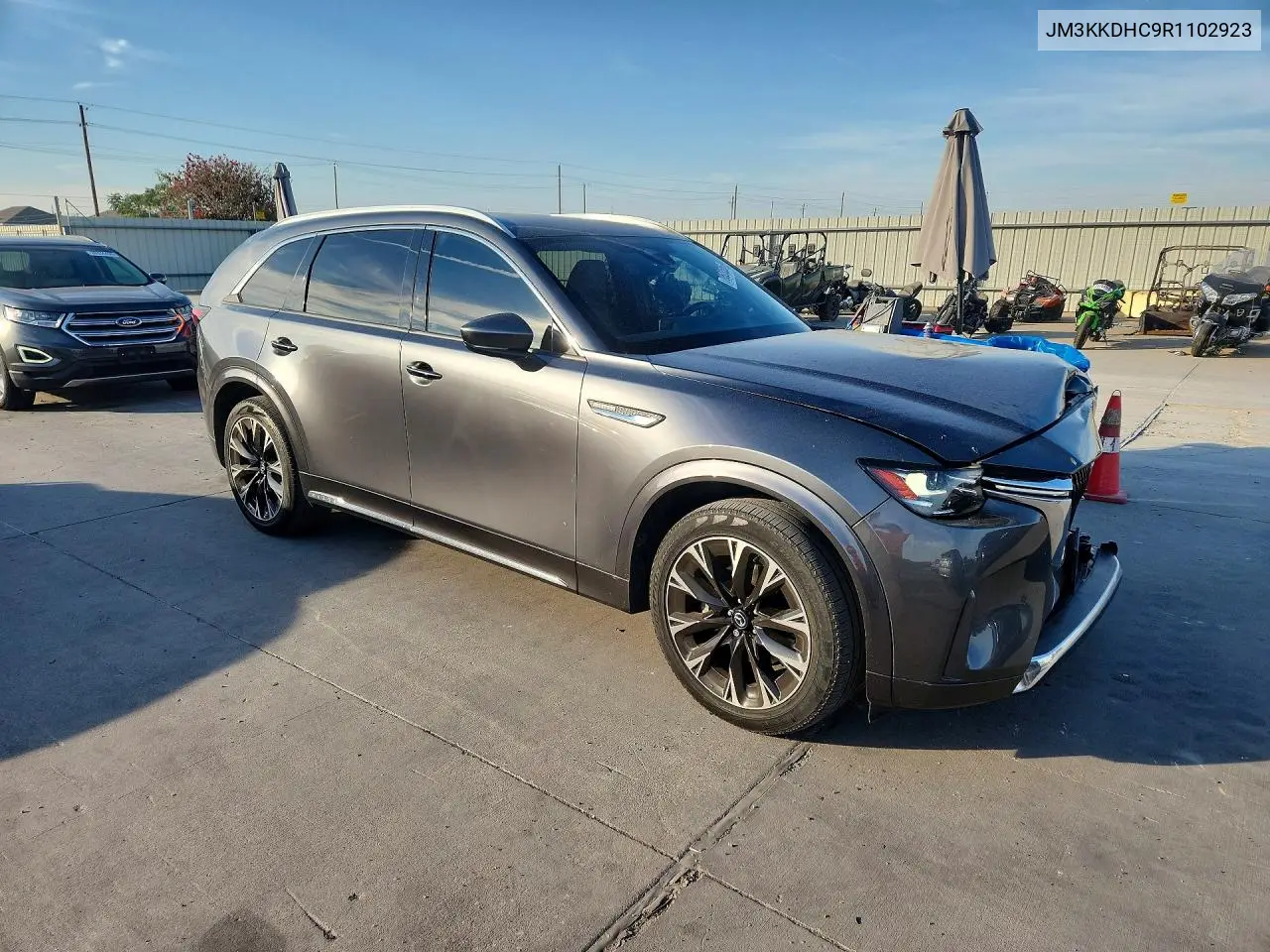 2024 MAZDA CX-90 VIN JM3KKDHC9R1102923 — фото 4