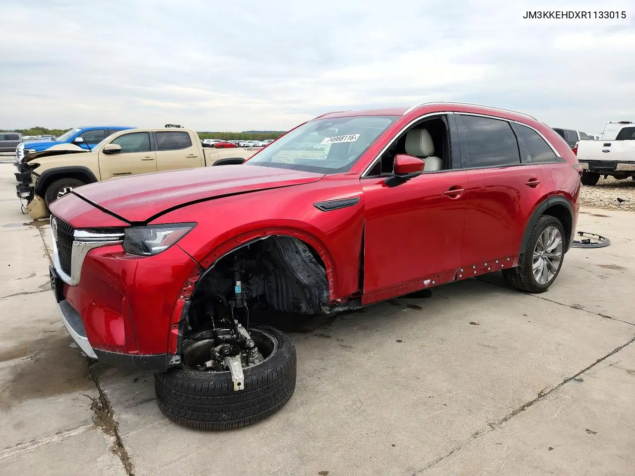 MAZDA CX-90 2024, VIN JM3KKEHDXR1133015