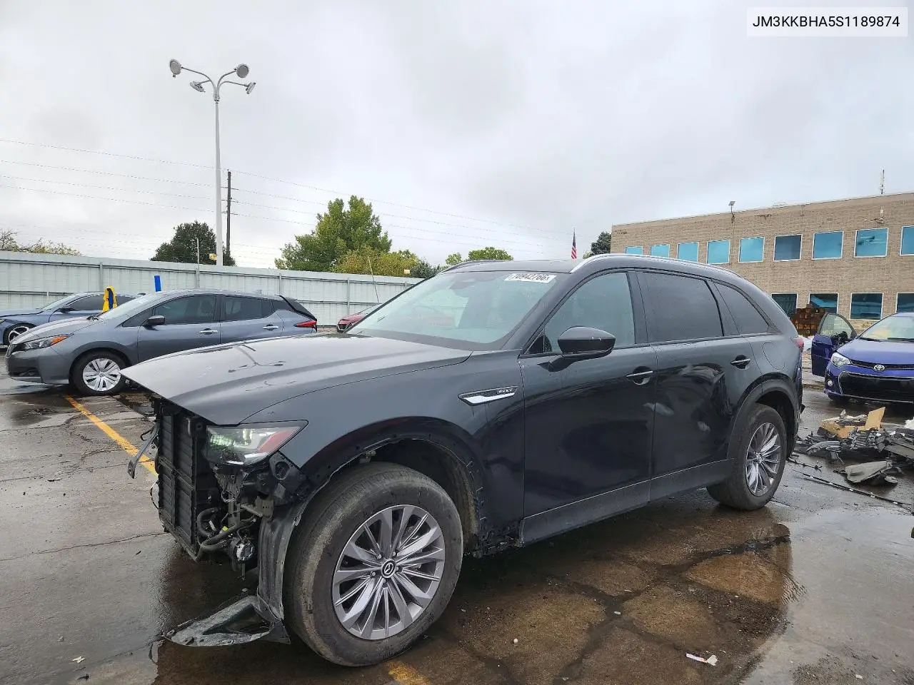 MAZDA CX-90 2025, VIN JM3KKBHA5S1189874