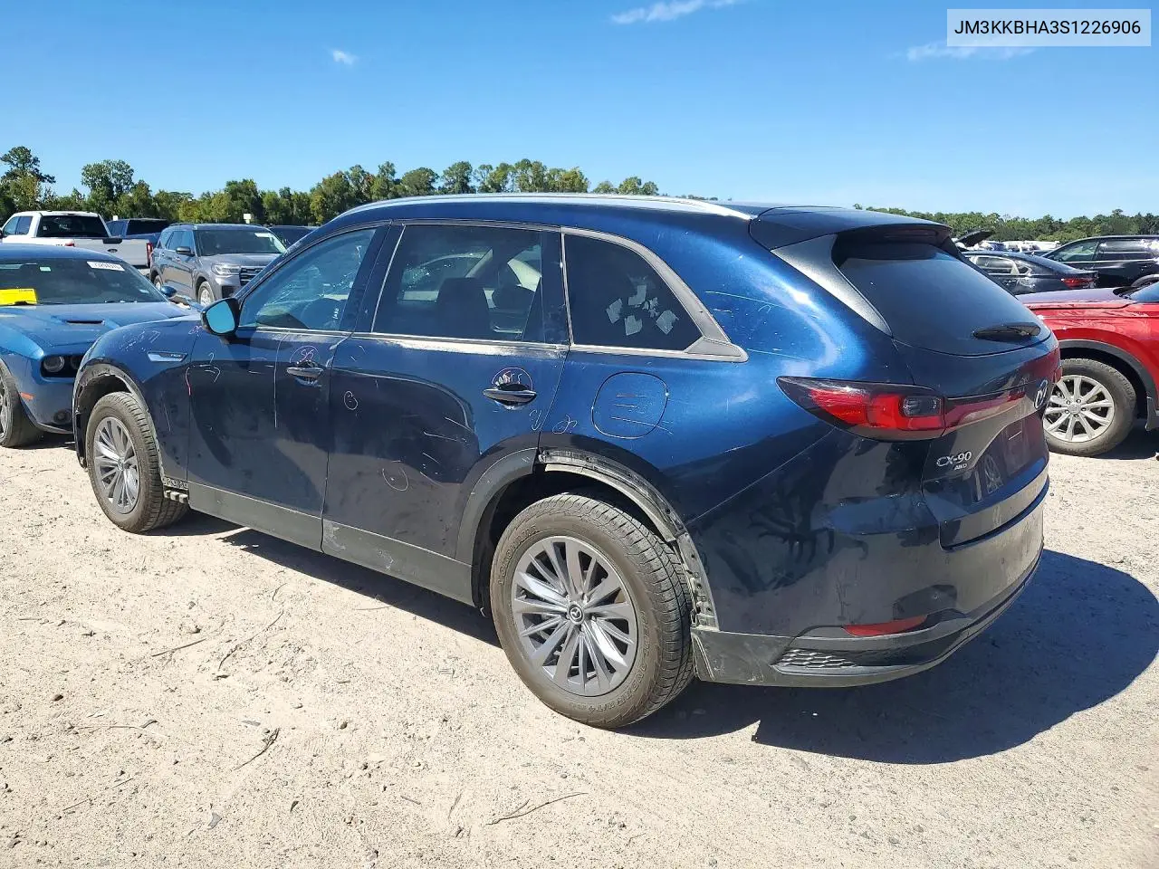 2025 MAZDA CX-90 VIN JM3KKBHA3S1226906 — фото 2