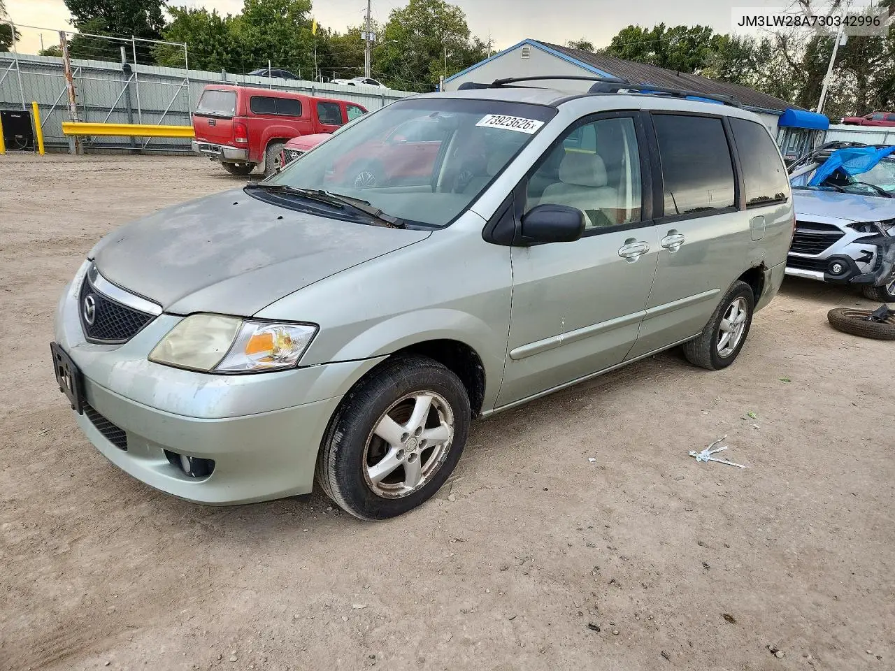 MAZDA MPV 2003, VIN JM3LW28A730342996