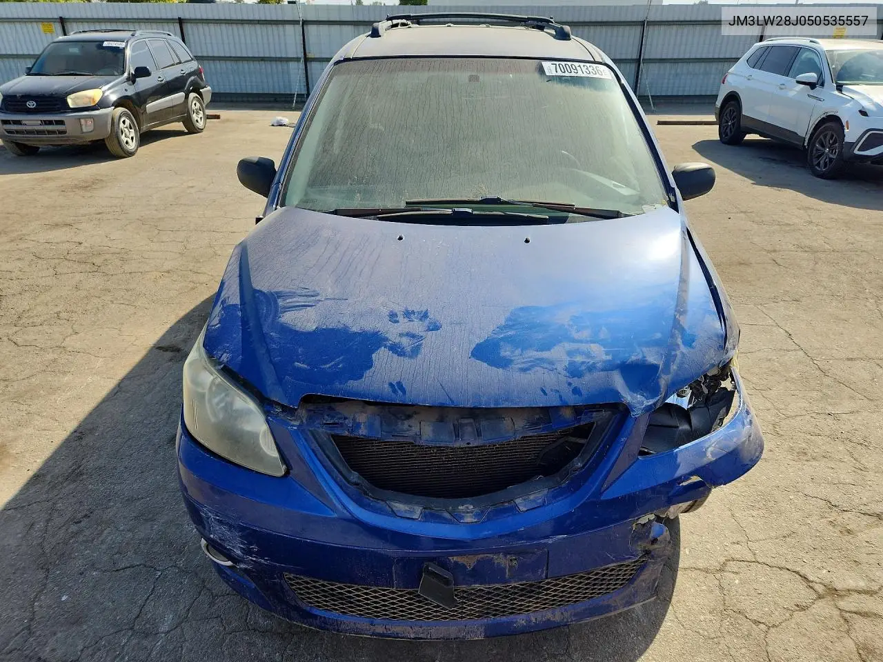 2005 MAZDA MPV VIN JM3LW28J050535557 — фото 5