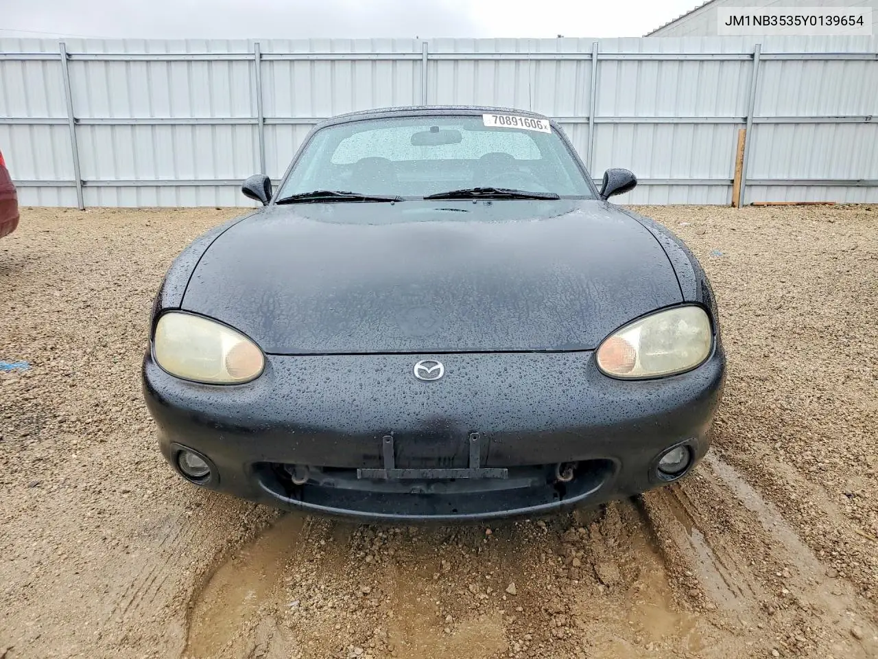 2000 MAZDA MX-5 VIN JM1NB3535Y0139654 — фото 5