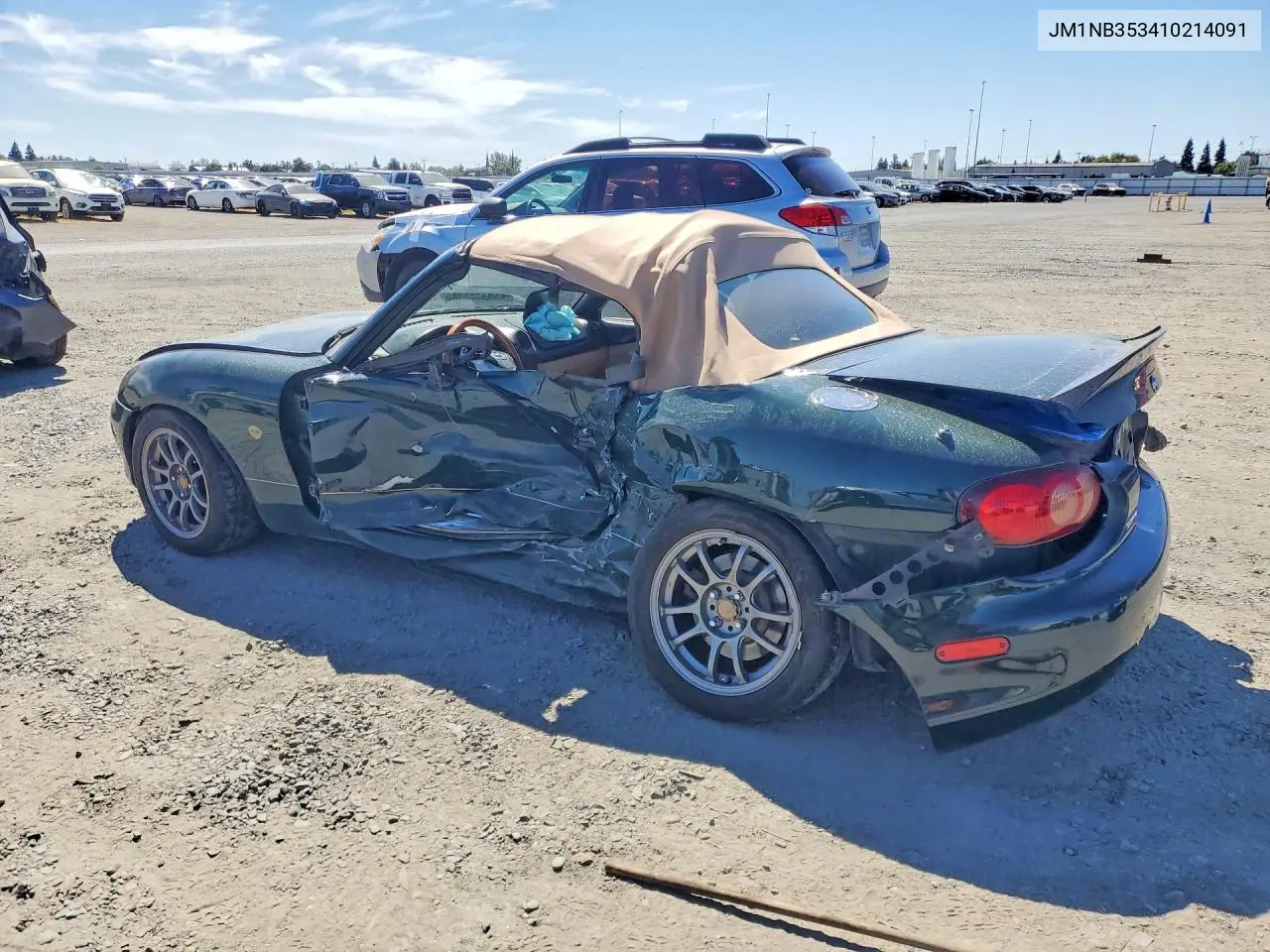 2001 MAZDA MX-5 VIN JM1NB353410214091 — фото 2