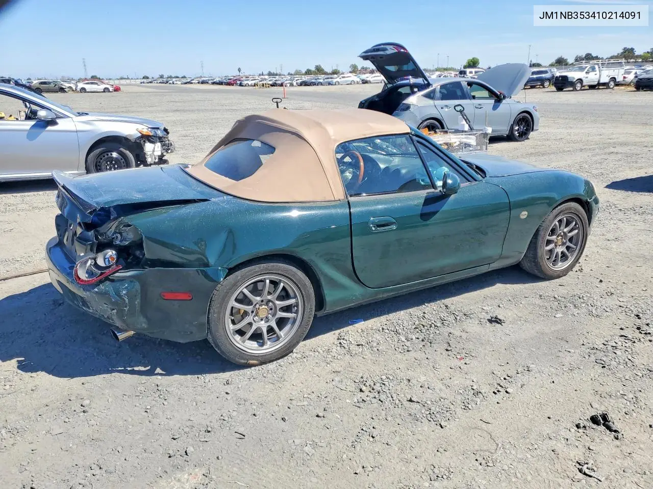 2001 MAZDA MX-5 VIN JM1NB353410214091 — фото 3